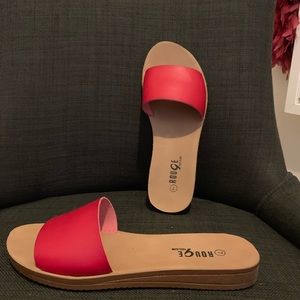 Red Rouge Sandals